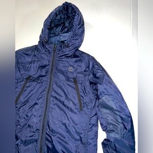 G Star Hoodie windbreaker puff jacket * LIKE NEW*